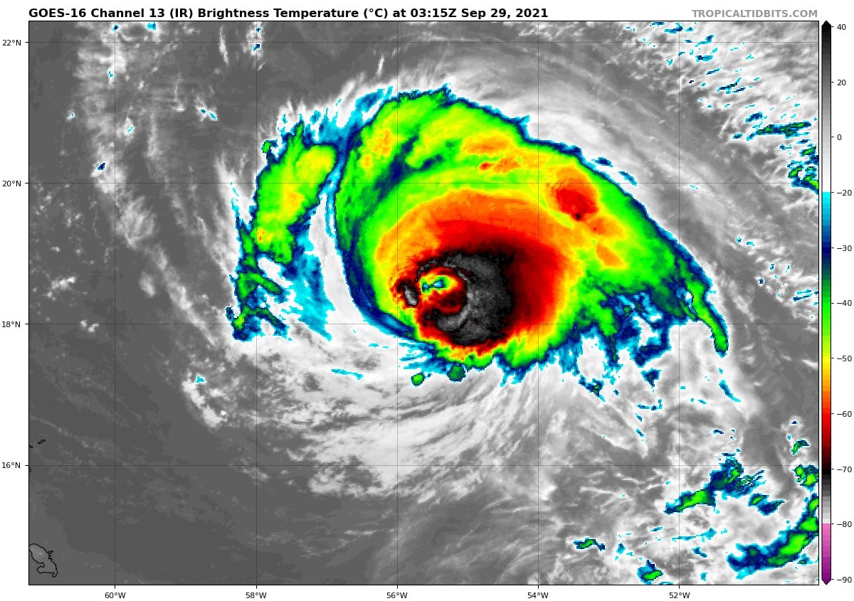 Sam Starting to Strengthen Again