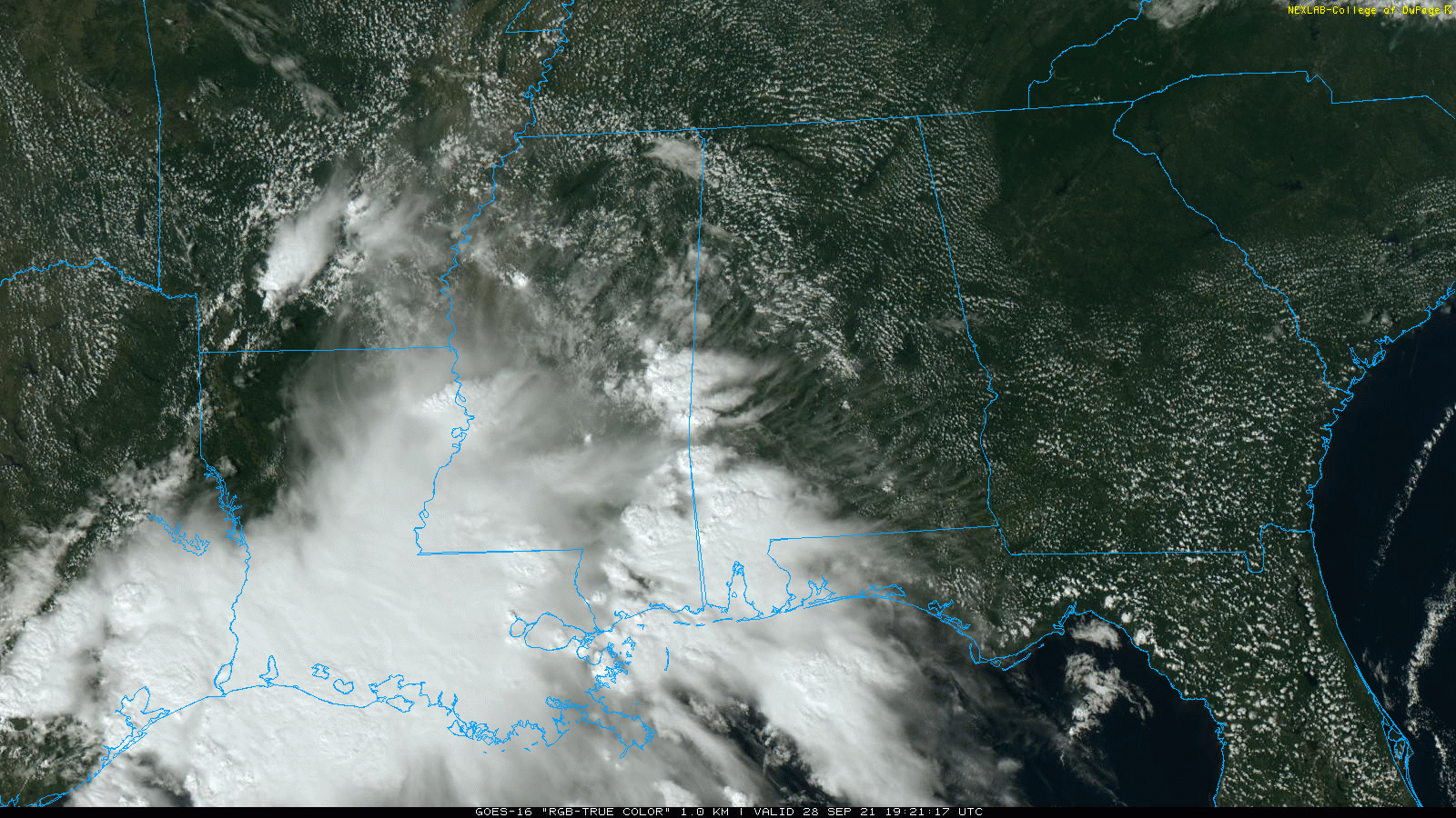 A Few Isolated Showers For West Alabama Tomorrow/Thursday
