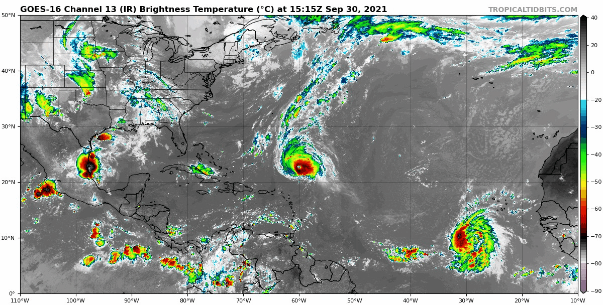 An Early Afternoon Look at the Tropics