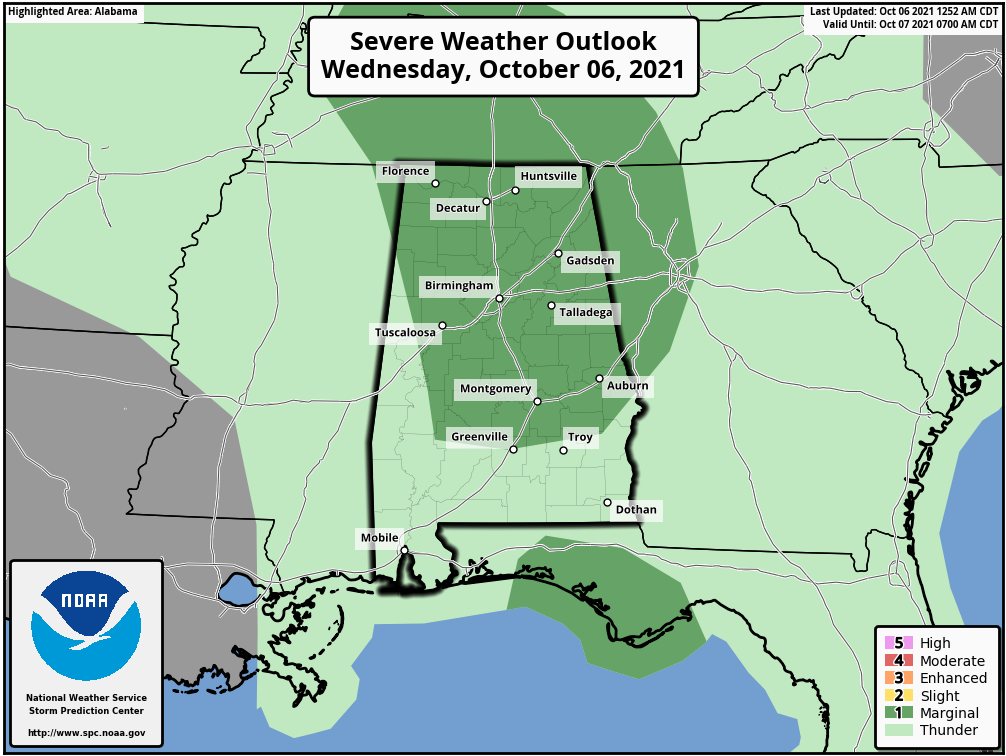 Occasional Showers/Storms Today; Drier Air Arrives Friday