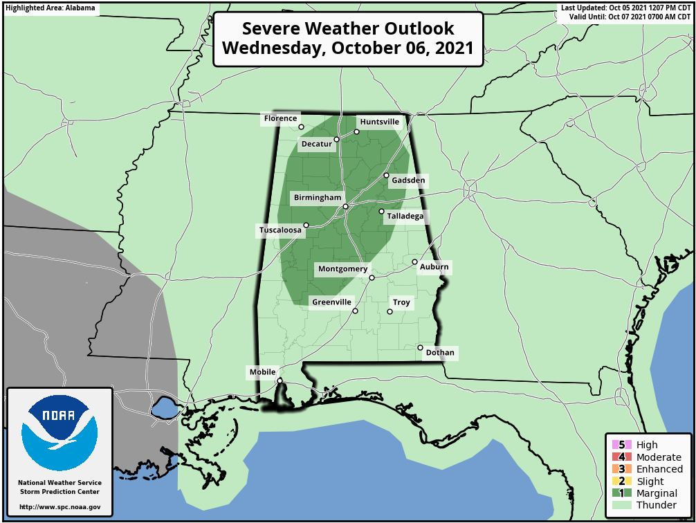 Wet At Times Through Thursday; Drier Air Arrives Friday