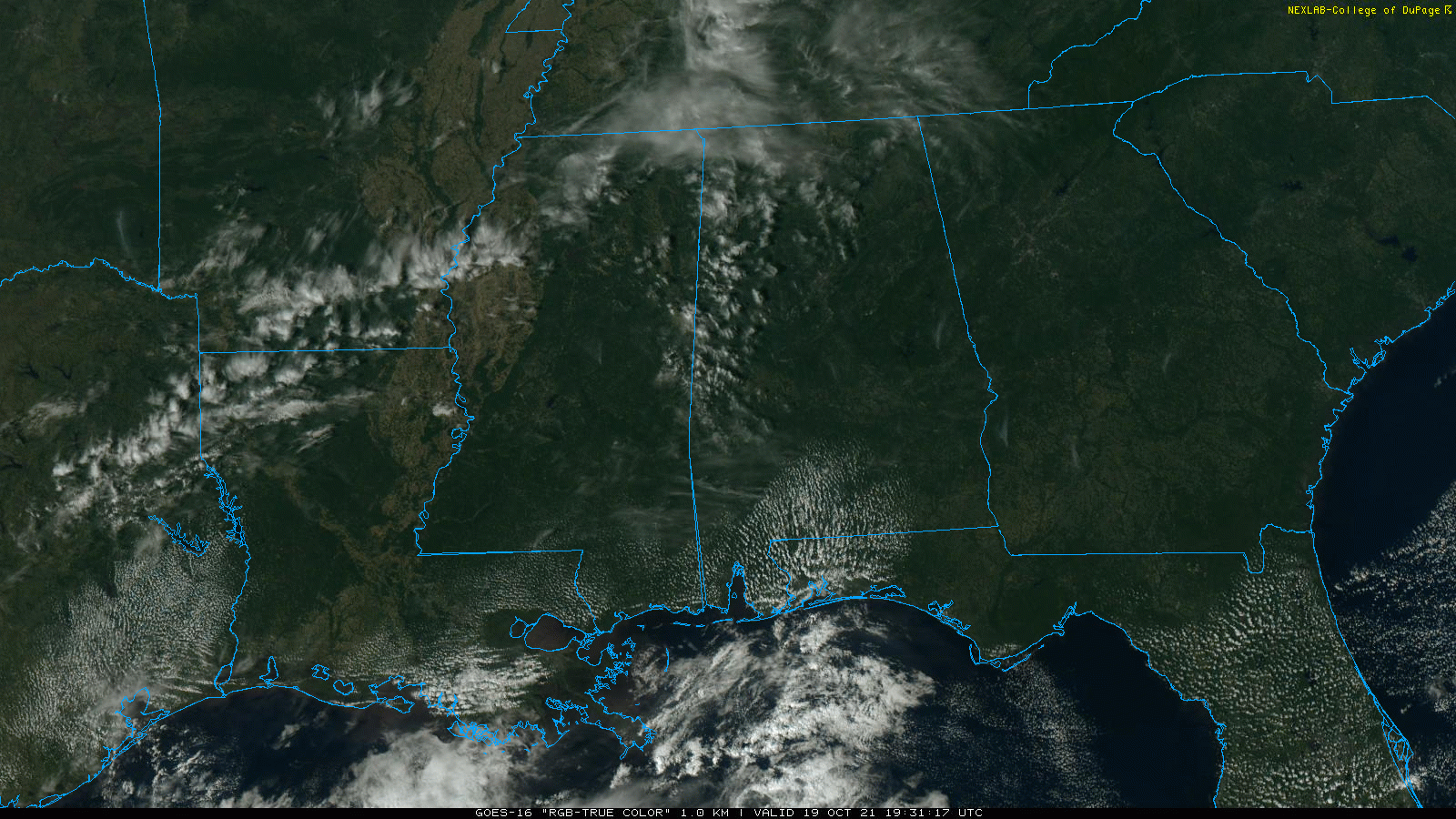 Showers Return To Alabama Thursday