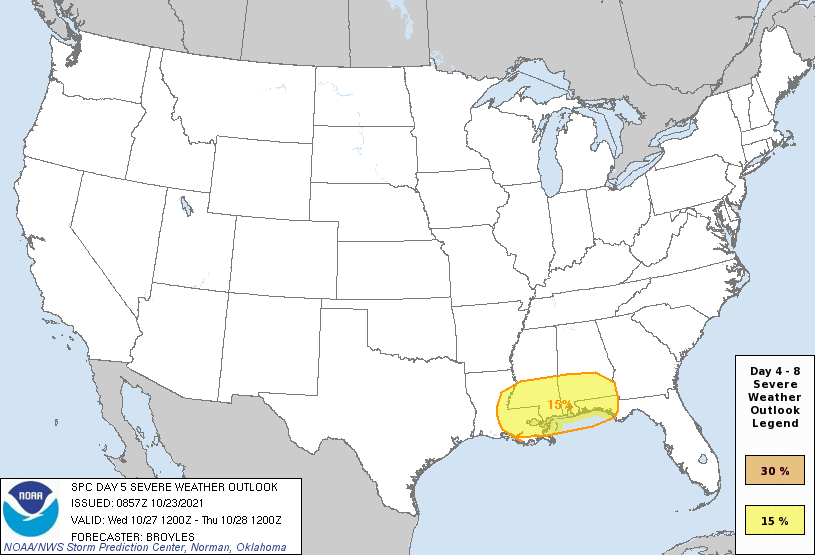 Saturday Weather Xtreme — Nice & Warm Weekend; Severe Threat on Wednesday