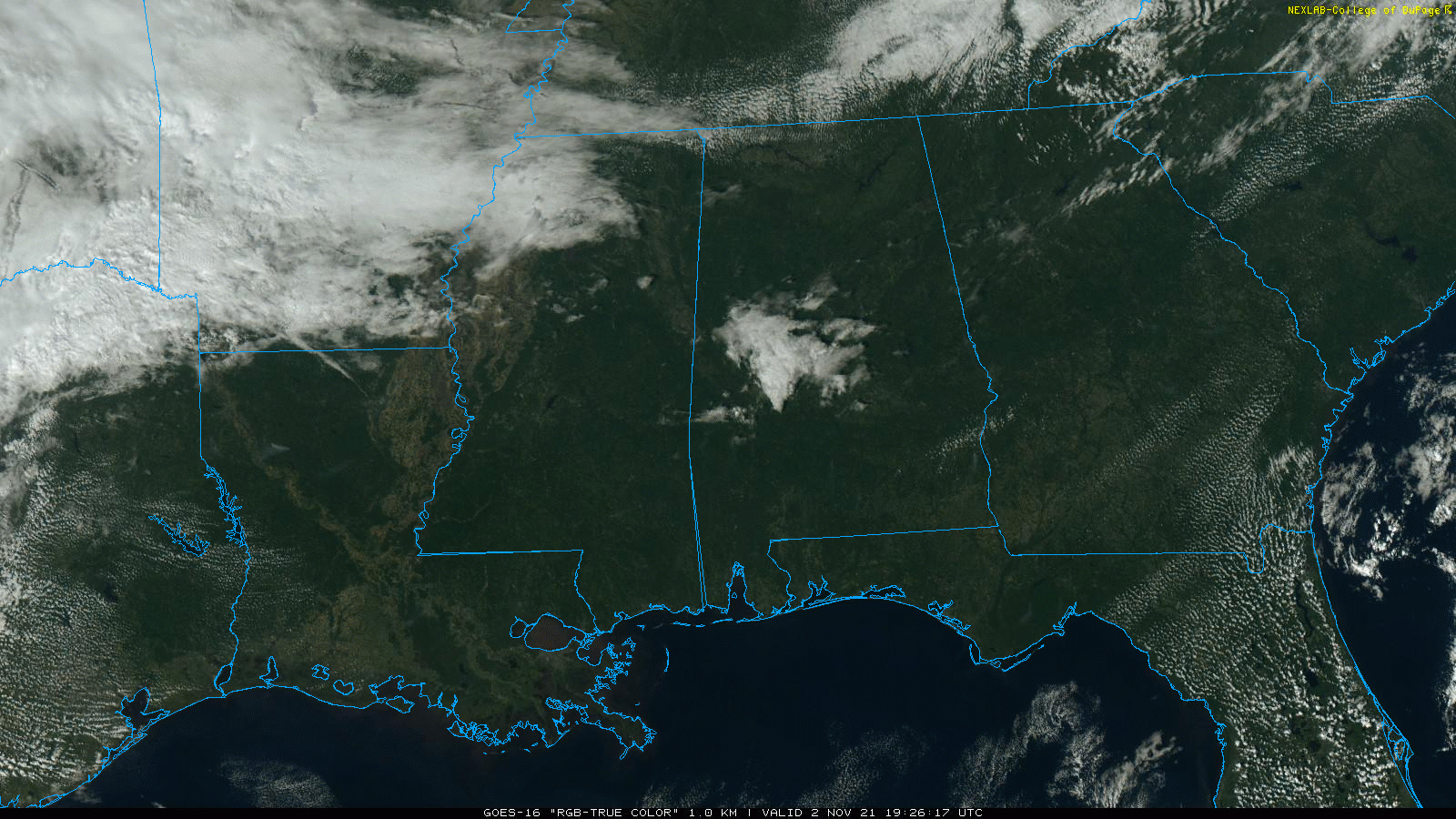 Clouds Increase Tonight; Colder Tomorrow/Thursday