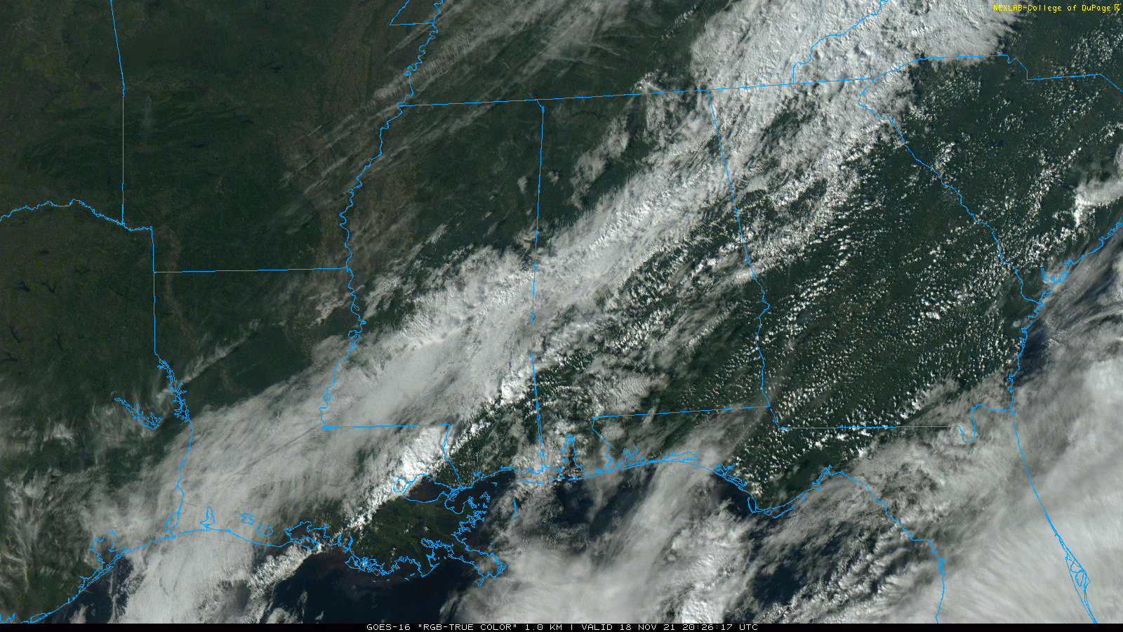 Colder Air Rolling Into Alabama; Freeze Possible Early Tomorrow