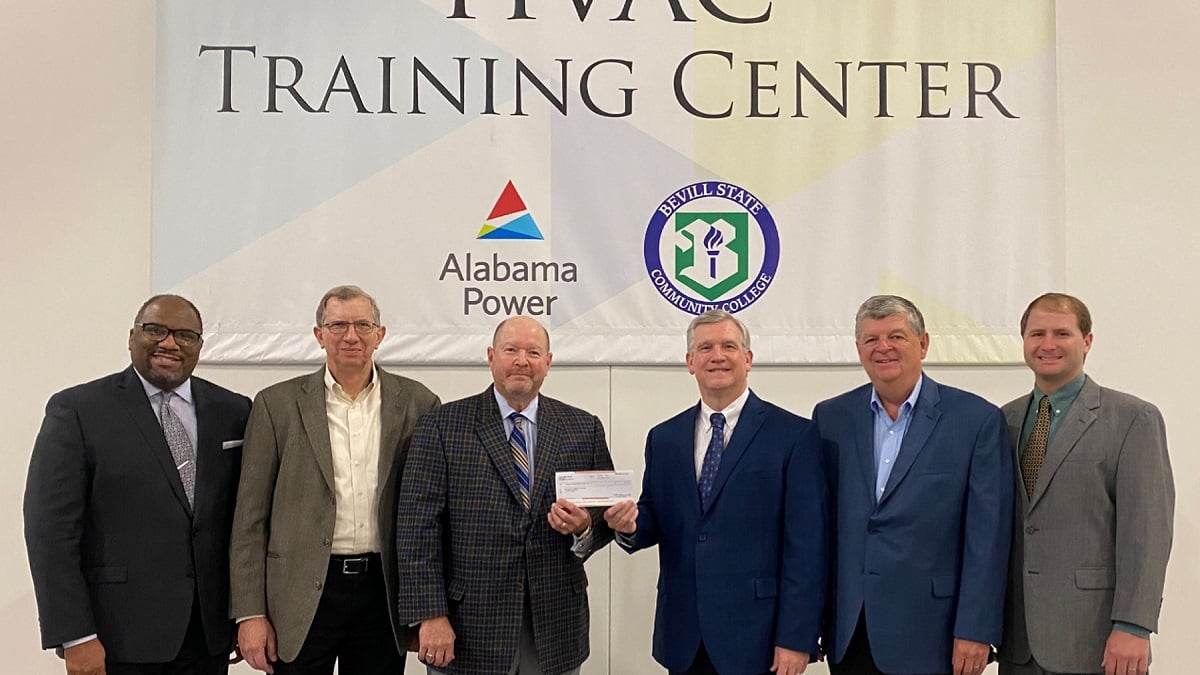 Alabama NewsCenter — Alabama Power supports scholarships for HVAC ‘Fast Track’ program at Bevill State Community College