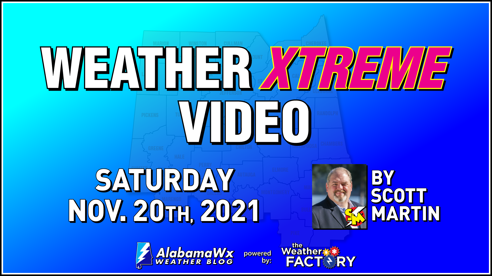 Saturday Weather Xtreme — Beautiful Day Today, Showers Becoming Likely Late on Sunday
