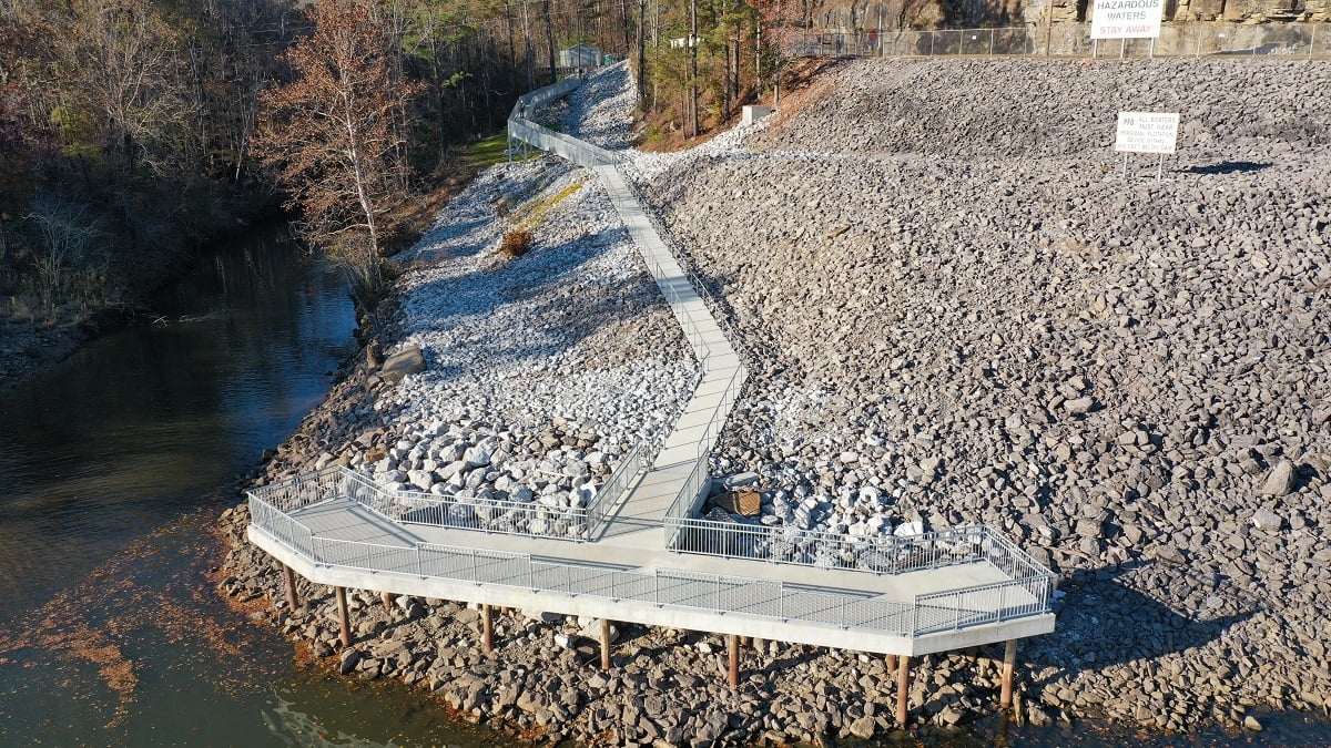 Alabama NewsCenter — Alabama Power opens new fishing pier below Holt Lock and Dam