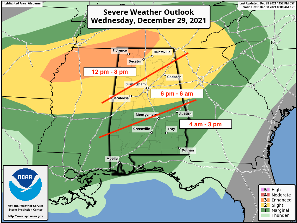 Wednesday Weather Xtreme — Severe Threats Today Through Saturday night