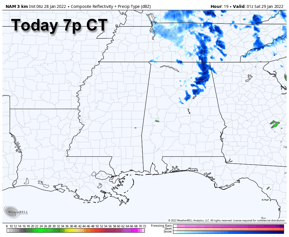 Much Colder Tonight; A Few Flurries This Evening