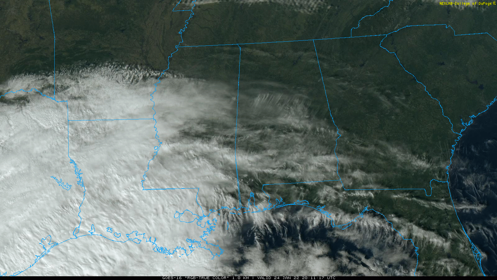 Dry Pattern For Most Of Alabama Through The Weekend