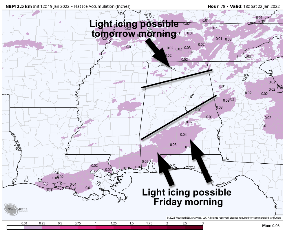 Rain Moves In Tonight; Turning Much Colder Tomorrow