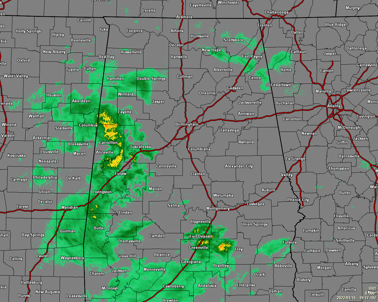 A Quick Look at Your Saturday Afternoon Weather