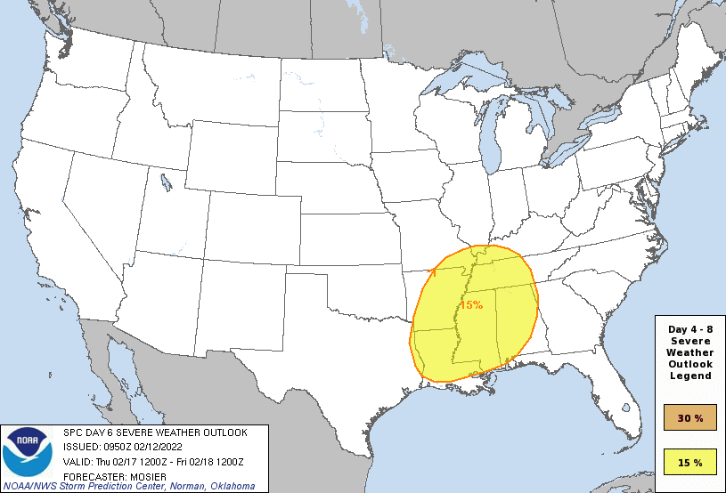A Brief Cool Down for the Weekend; Severe Storms Possible on Thursday