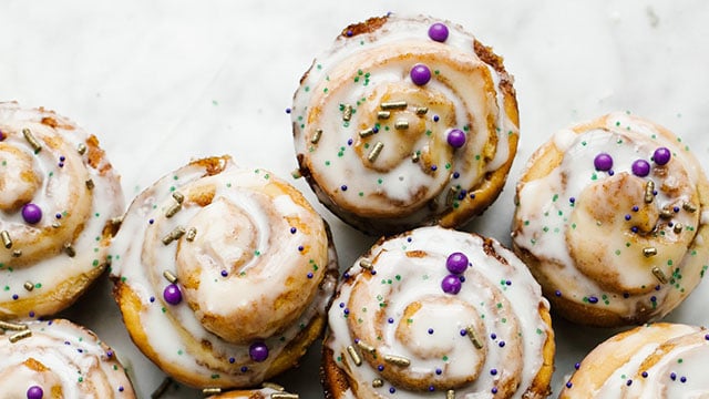Alabama NewsCenter — Recipe: King Cake Cinnamon Rolls