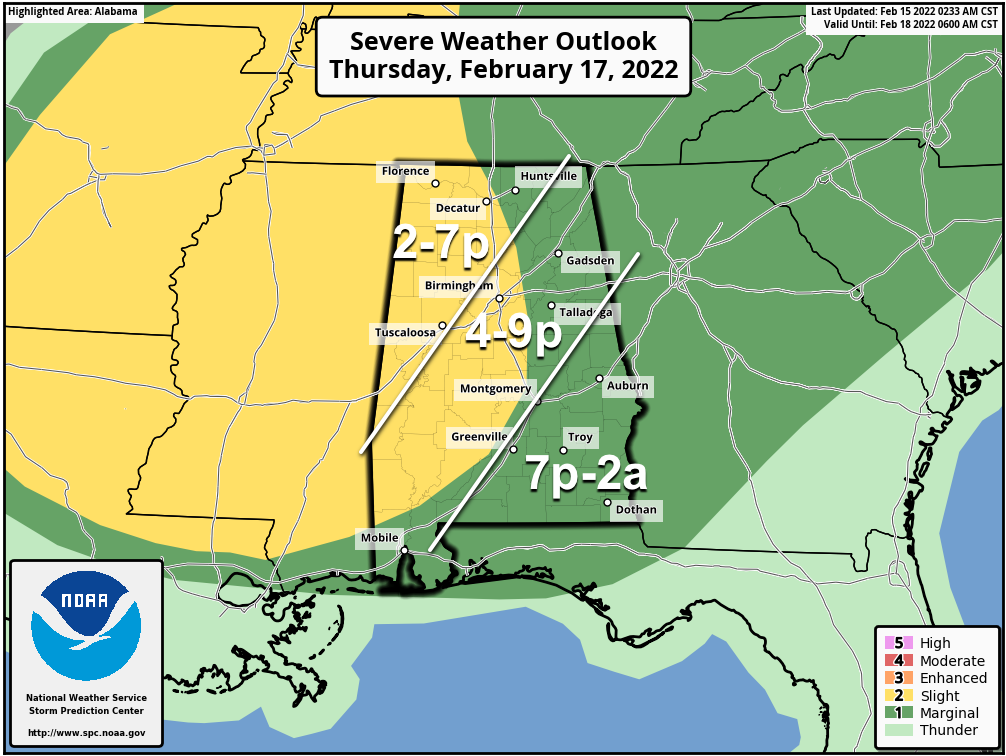 Dry Tomorrow; Severe Storms Possible Late Thursday Afternoon/Evening