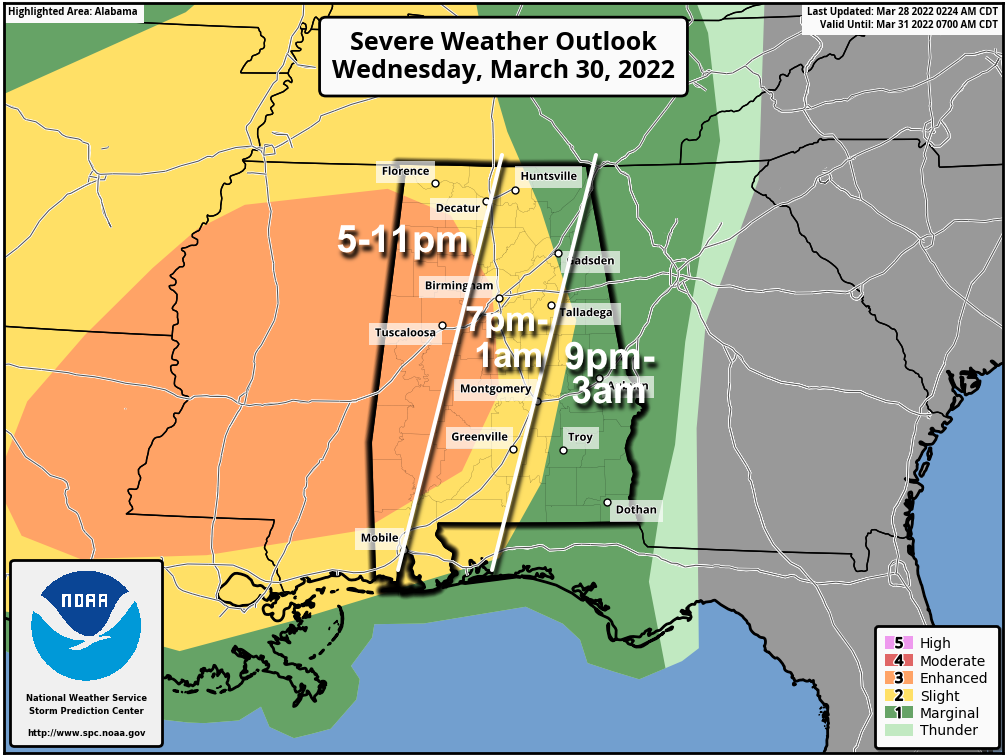 Warm, Dry Tomorrow; Storms Return Wednesday Night