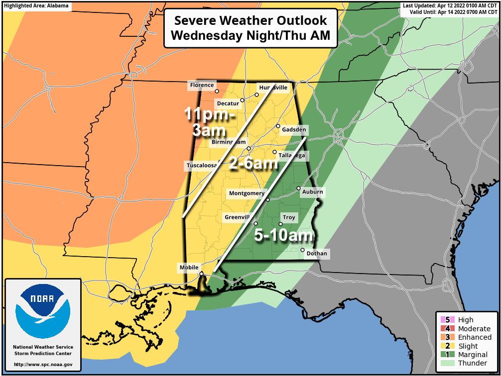 Only Isolated Showers Today; Strong To Severe Storms Late Tomorrow Night