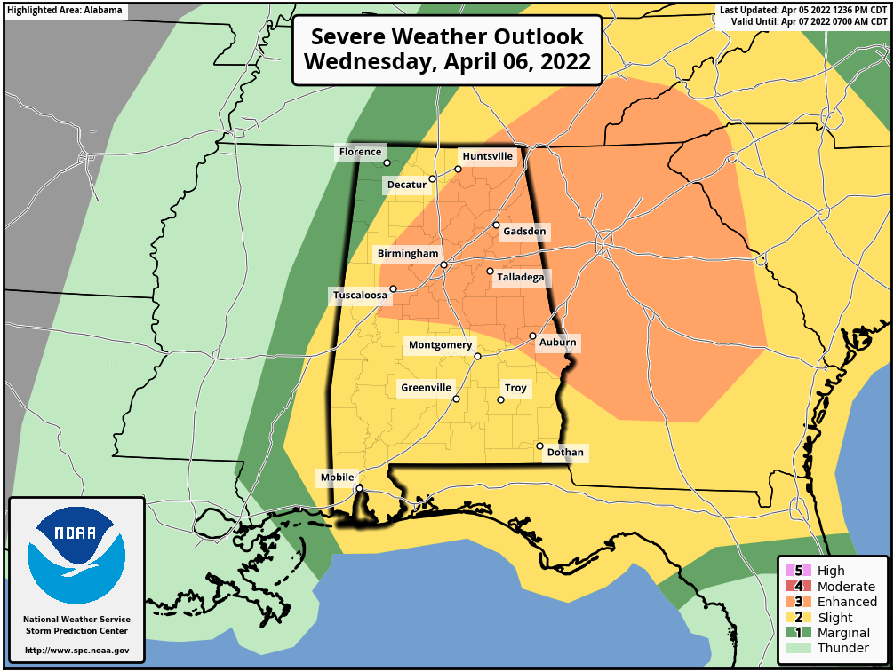 Strong/Severe Storms Tomorrow Afternoon/Evening