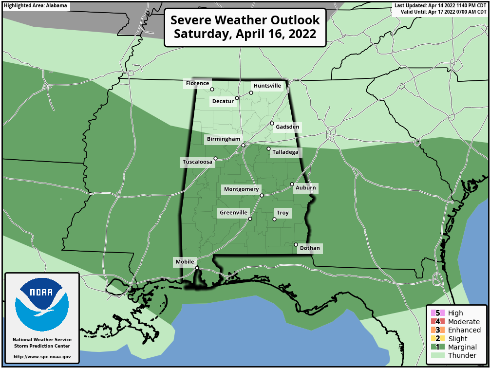 Dry Today; Showers/Storms Return Over The Weekend