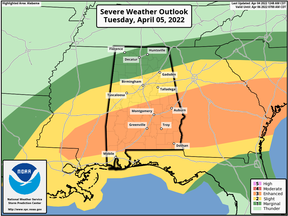 Dry Today; Stormy Weather Returns Tomorrow/Wednesday