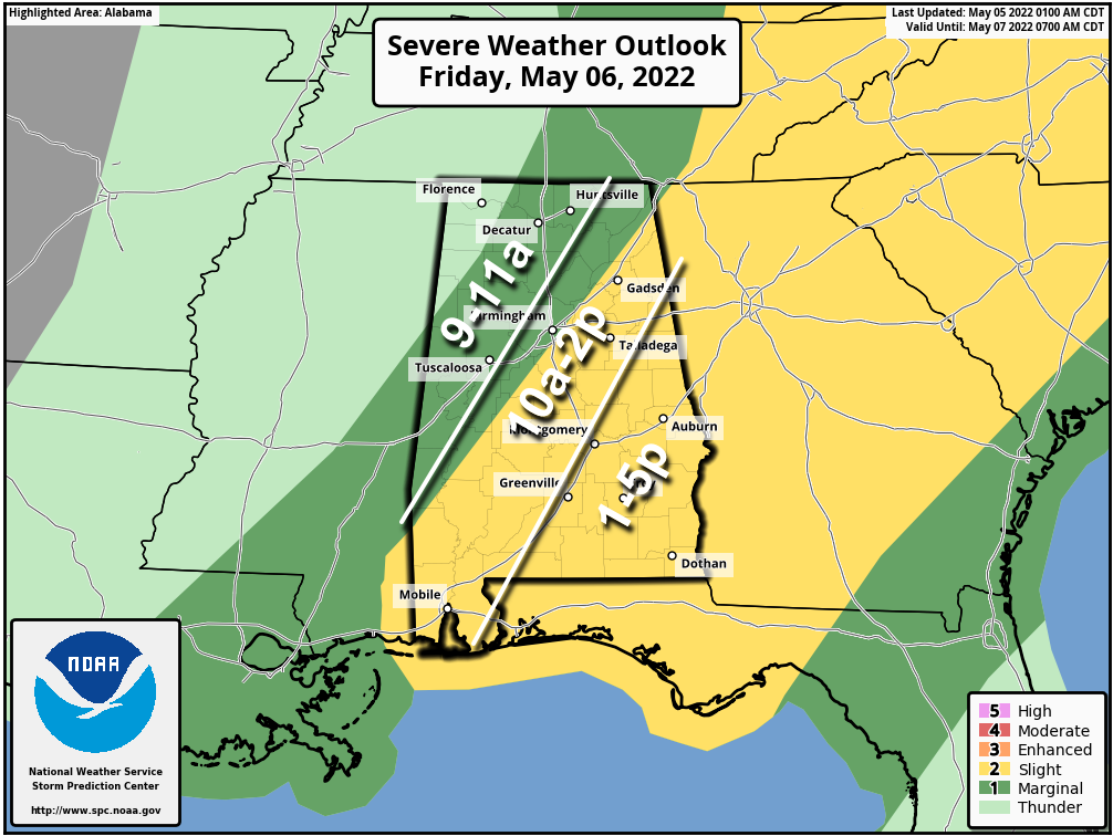 Mostly Dry Today; A Few Strong Storms Tonight/Tomorrow