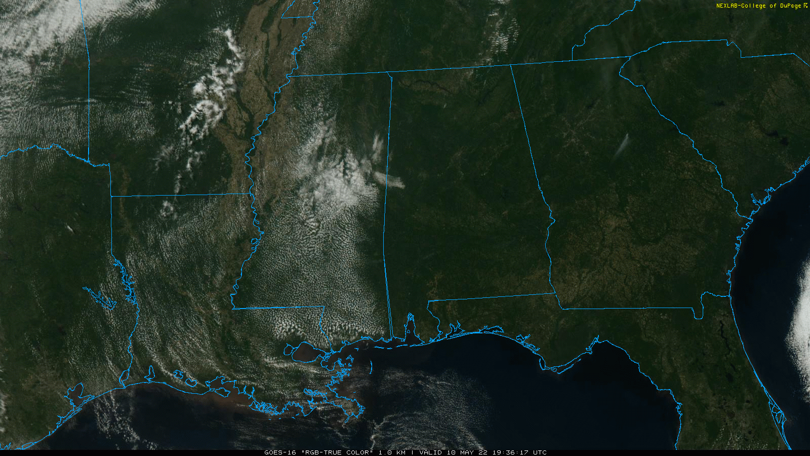 Very Little Rain Through The Weekend For Alabama