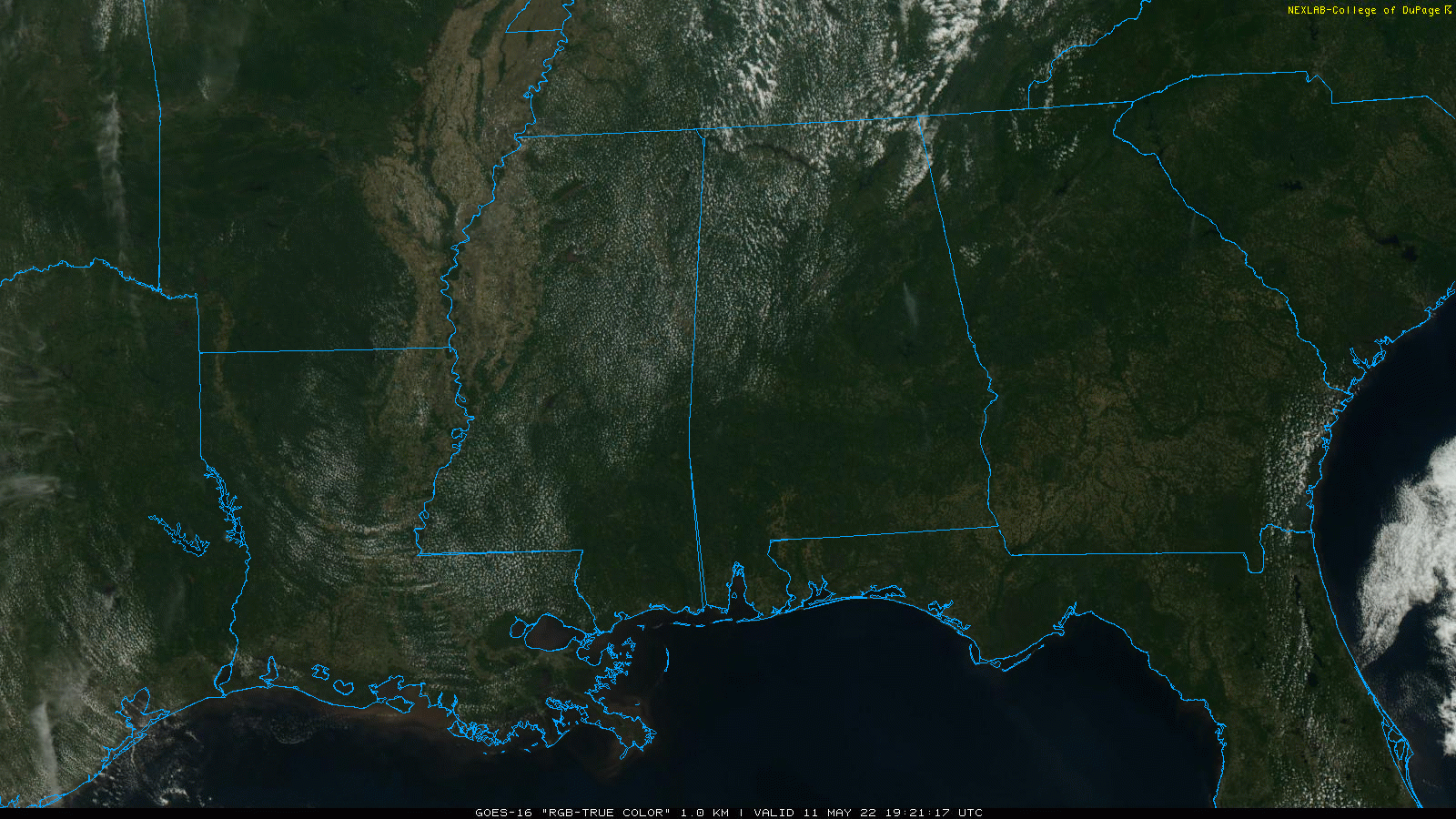 A Few Isolated Showers Early Tomorrow; Still Mostly Dry For Alabama