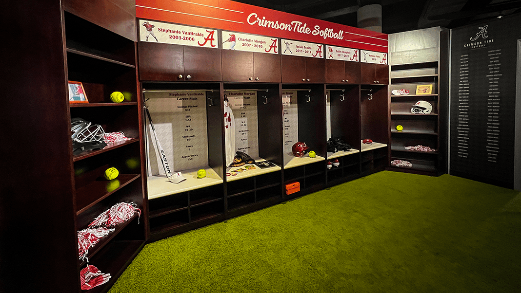Alabama NewsCenter — New exhibit celebrates 25 years of softball at University of Alabama