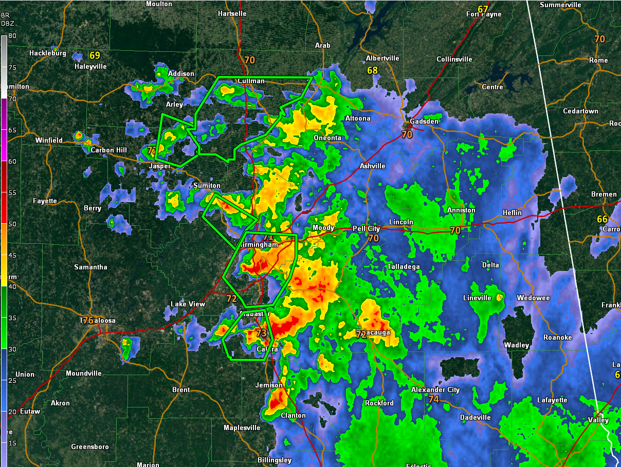 Flooding Across Central Alabama…Several Flash Flood Warnings in Effect ...
