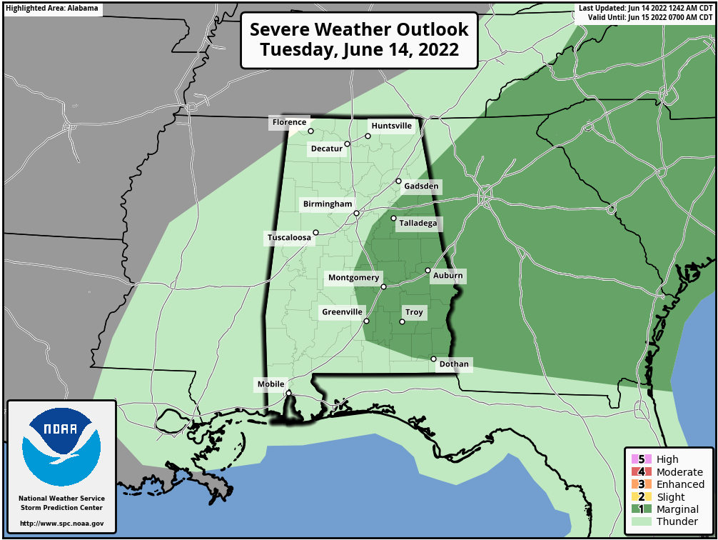 Hot Afternoons; A Few Pop Up Storms Possible