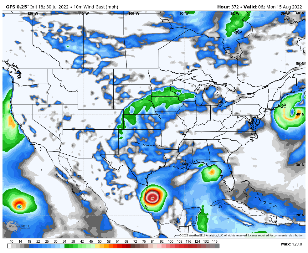 Sunday Weather Video:  Slightly Better than Average Rain Chances this Week