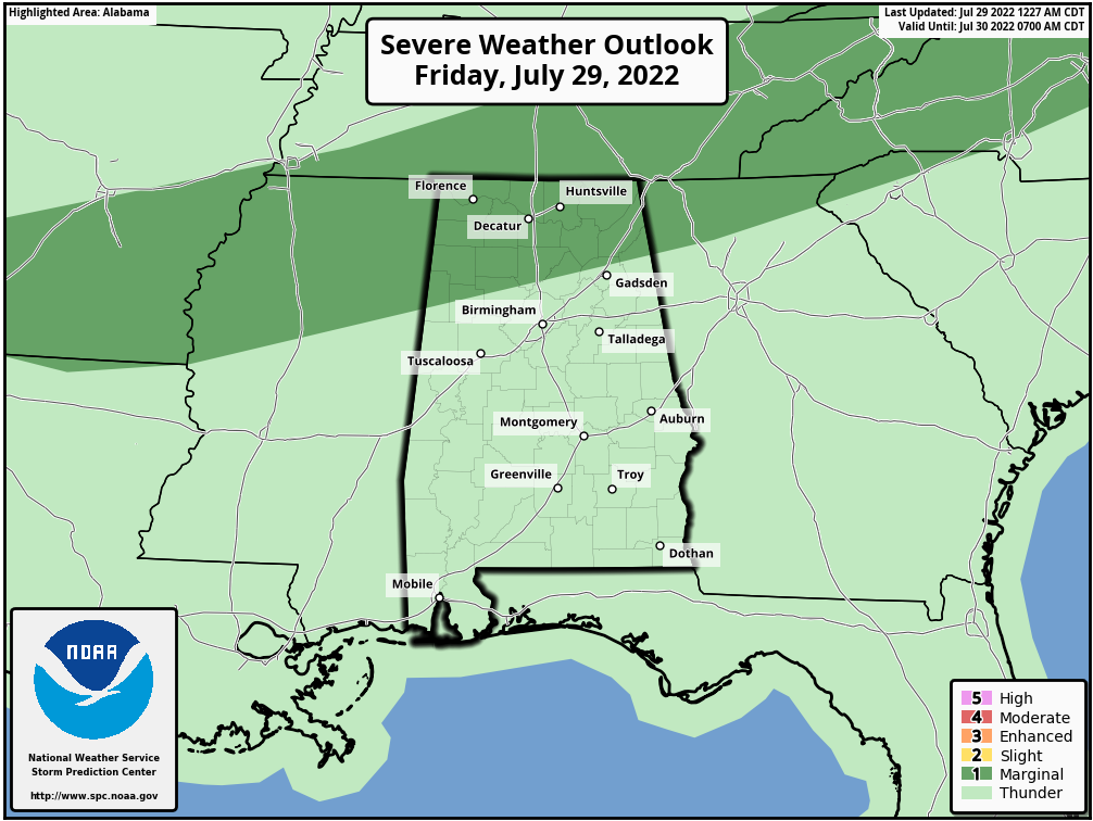 Rain Chances Going Up; Heat Levels Coming Down