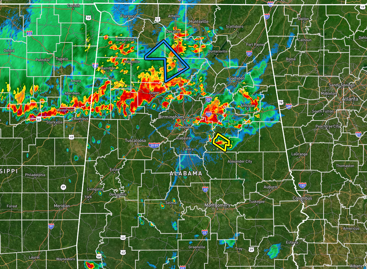 Mesoscale Discussion — Damaging Winds and Sporadic Large Hail Threat ...