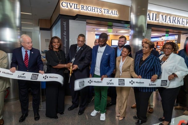 Alabama NewsCenter — New retail store at Birmingham-Shuttlesworth International Airport celebrates U.S. Civil Rights Trail