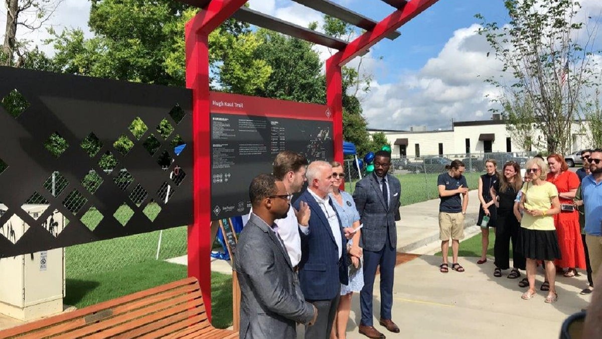 Alabama NewsCenter — Latest expansion of Red Rock Trail System strengthens connections among Birmingham, Alabama, neighborhoods