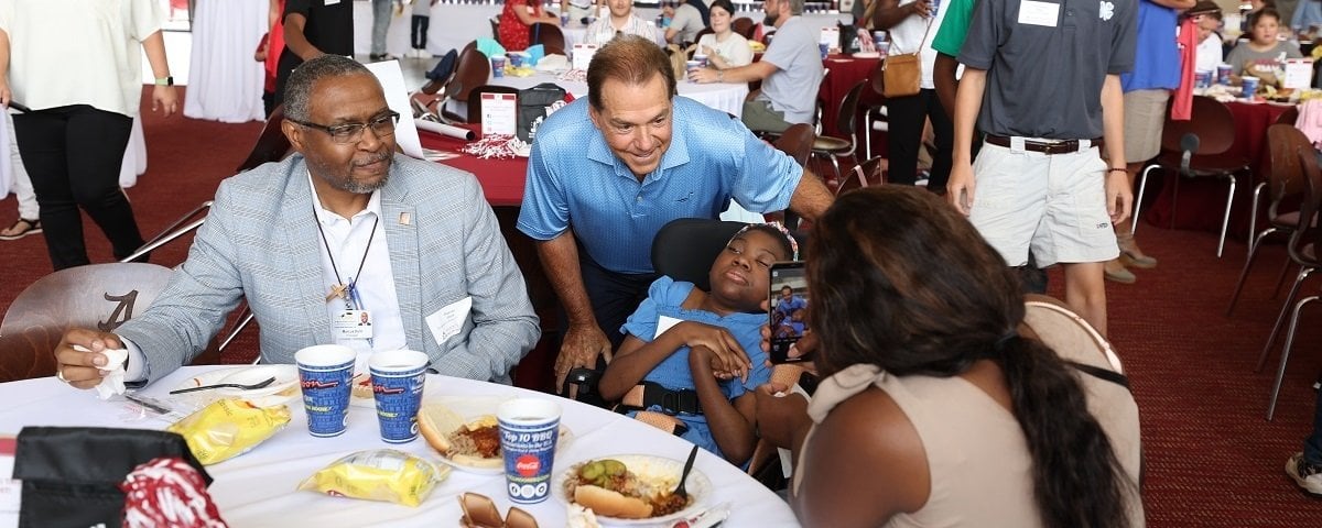Alabama NewsCenter — Nick and Terry Saban’s official charity issues checks for nonprofits totaling over $572,000