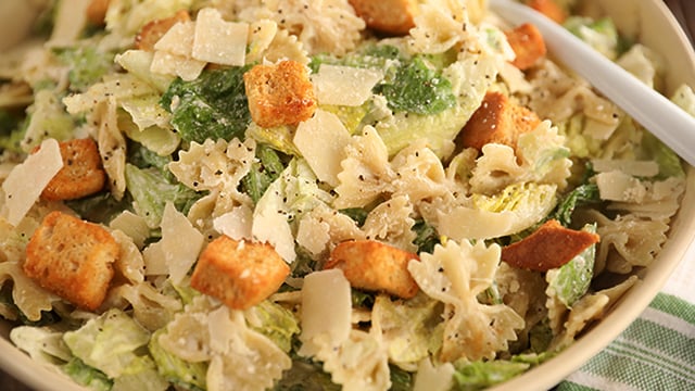 Alabama NewsCenter — Recipe: Pasta Caesar Salad
