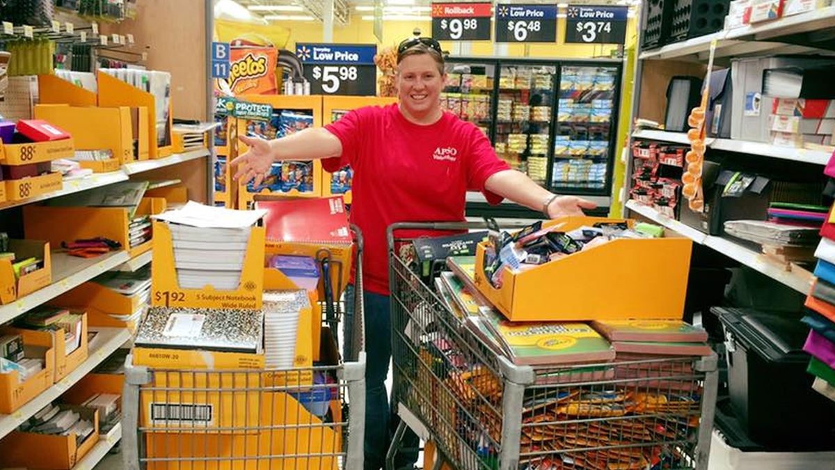 Alabama NewsCenter — APSO donates supplies to boost students’ new school year