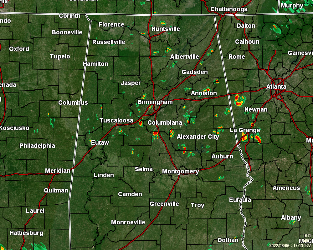 Several Showers Out There at Midday; Tropics Look to Be Waking Up