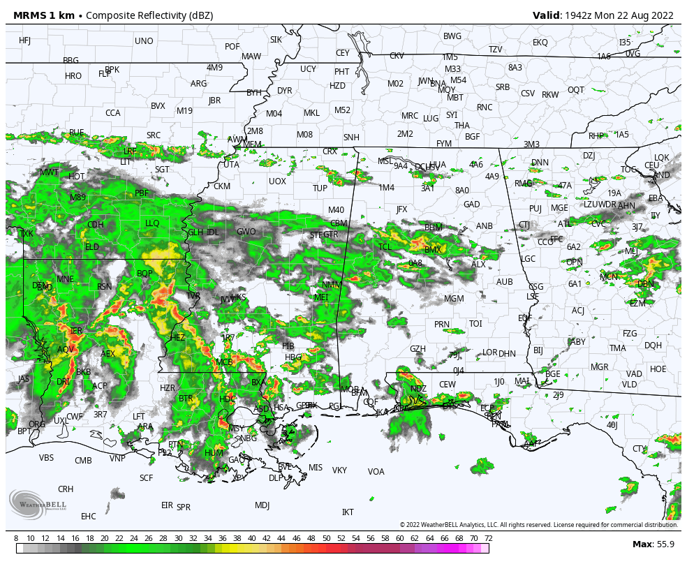 Wet Summer Day; Showers Thin Out Later This Week