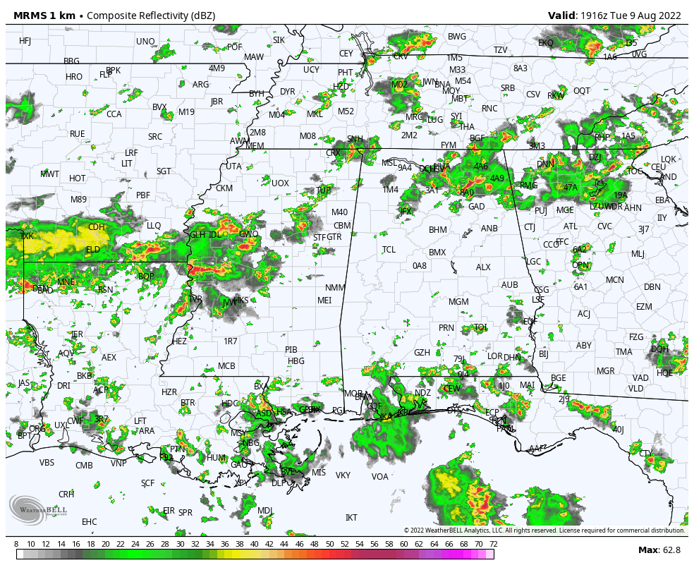 Summer Soakers In Scattered Spots Again Today