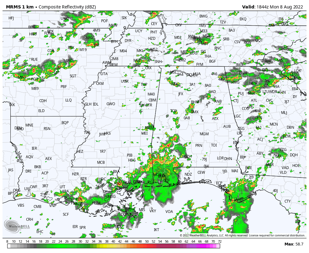 Scattered Summer Soakers Around Again Today