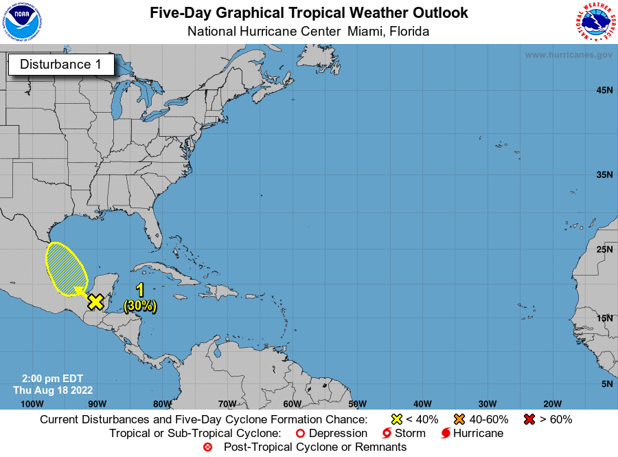 Scattered To Numerous Showers/Storms Through The Weekend