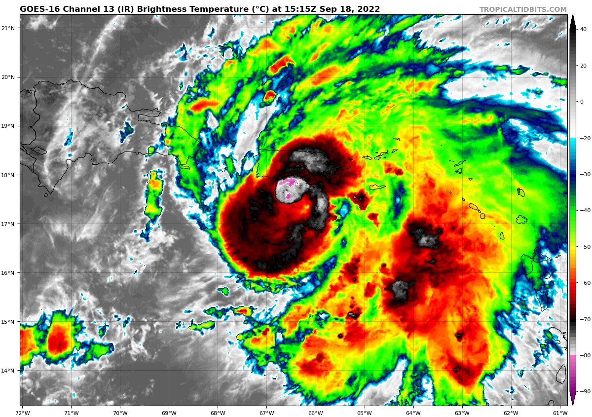 Fiona Now a Hurricane