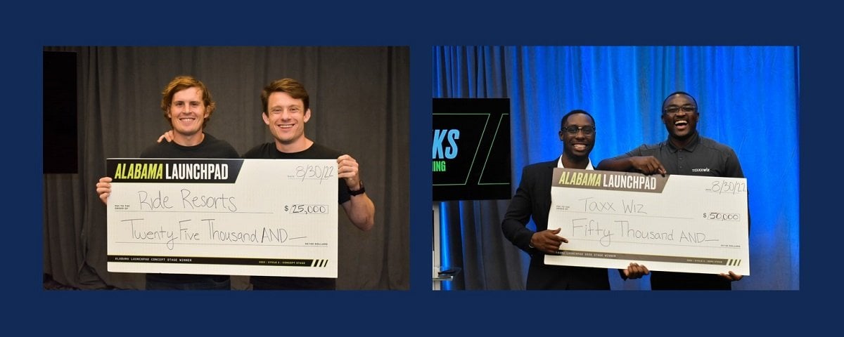 Alabama NewsCenter — TaxxWiz and Ride Resorts win a combined $75,000 in Alabama Launchpad competition