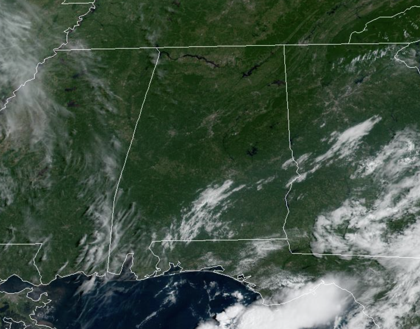 Midday Nowcast: Sunny and Hot; Newly Named Tropical Storm Danielle