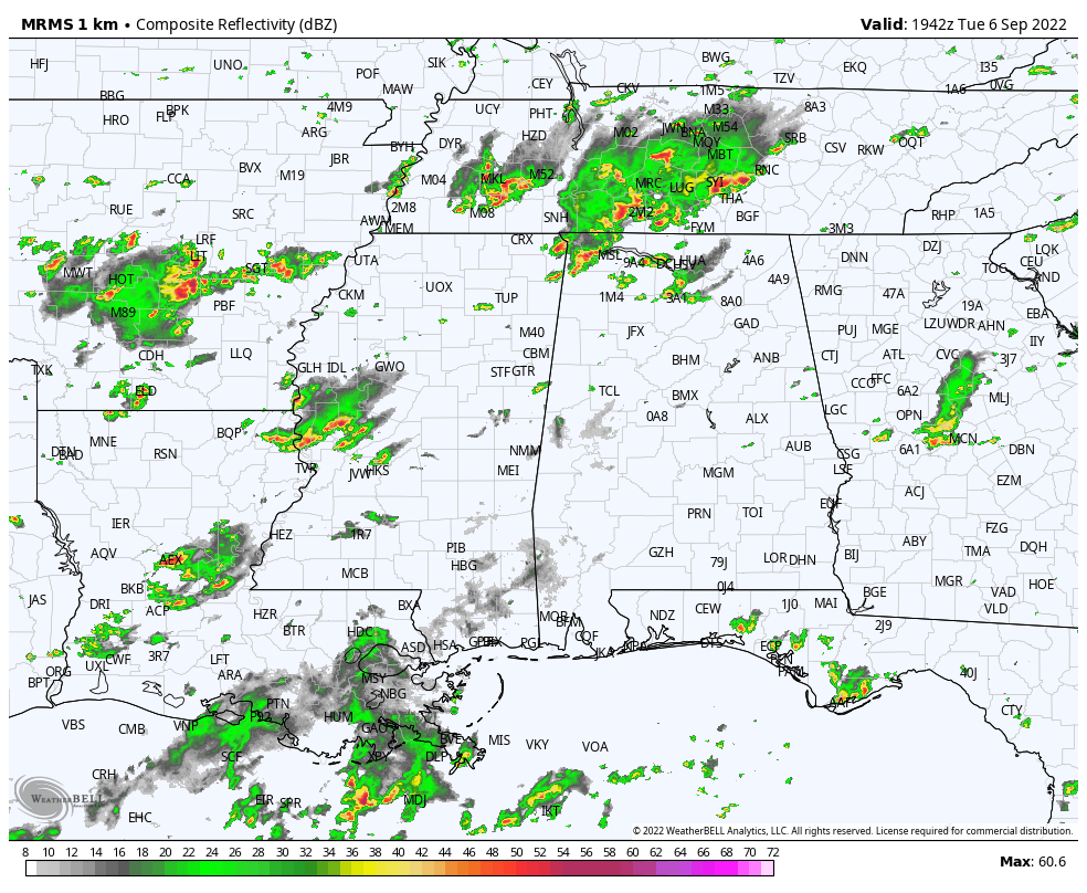 Warm, Humid Weather Continues With Scattered Showers/Storms