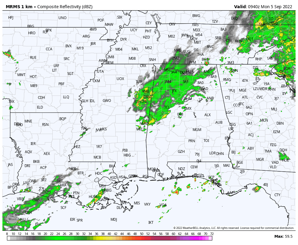 Flood Watch For North Alabama Today; Wet Pattern Continues