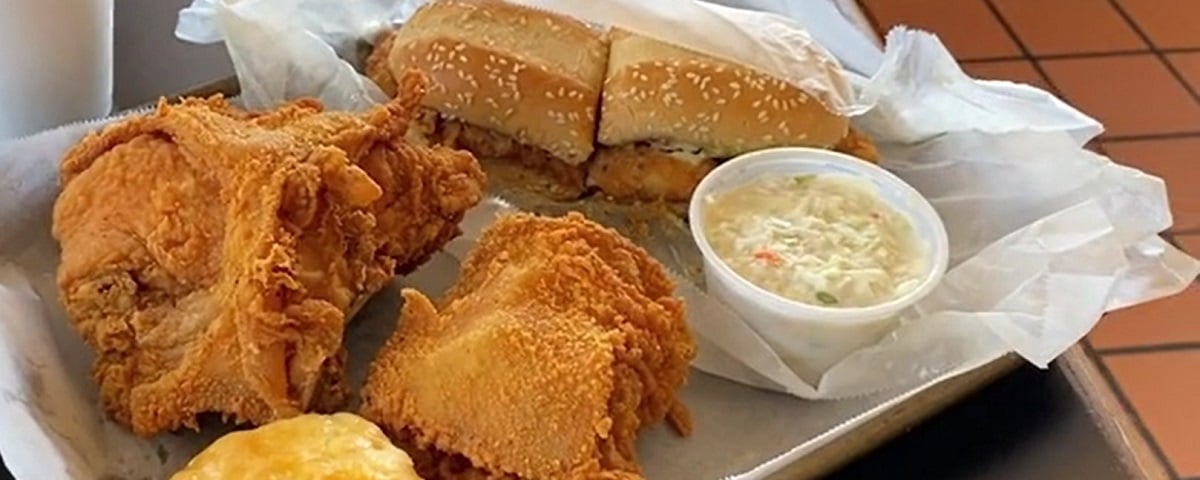 Alabama NewsCenter — Fried chicken and sauce make a sandwich worthy of the 100 Dishes to Eat in Alabama list